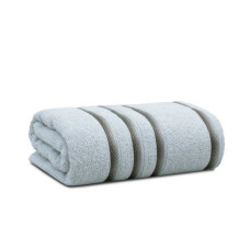 Toalha Banho 100% Algodão 390g/m² Extra Macia Lumina Cinza Vapor
